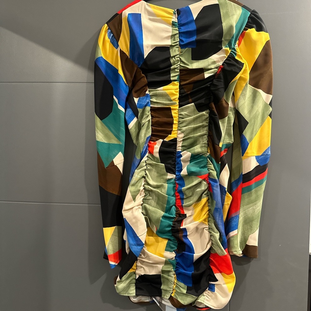 Zara Ruched Dress - Picture 3 of 4